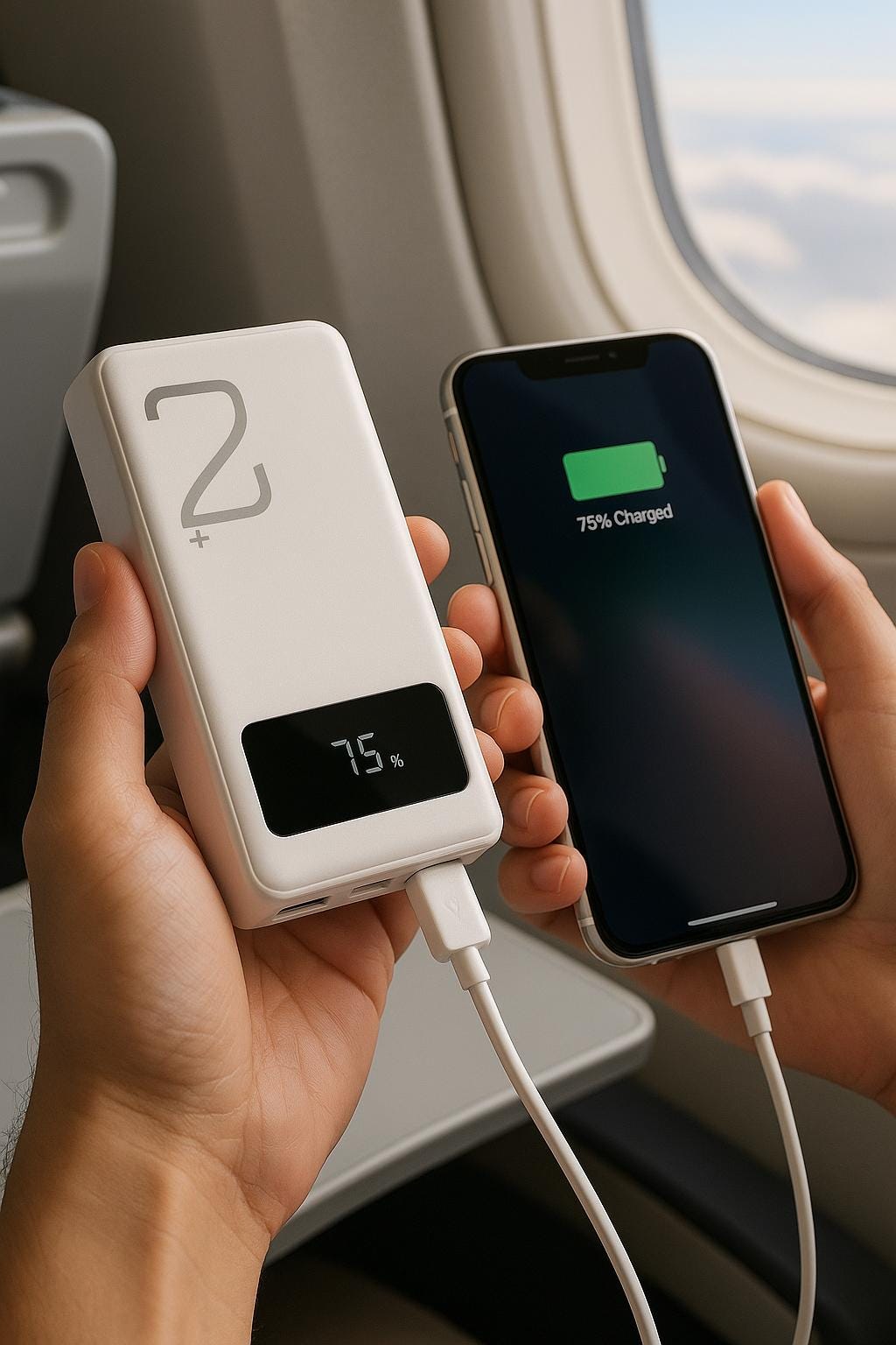 Batterie externe à charge rapide | Écran LED 10 000 mAh | Chargeur rapide