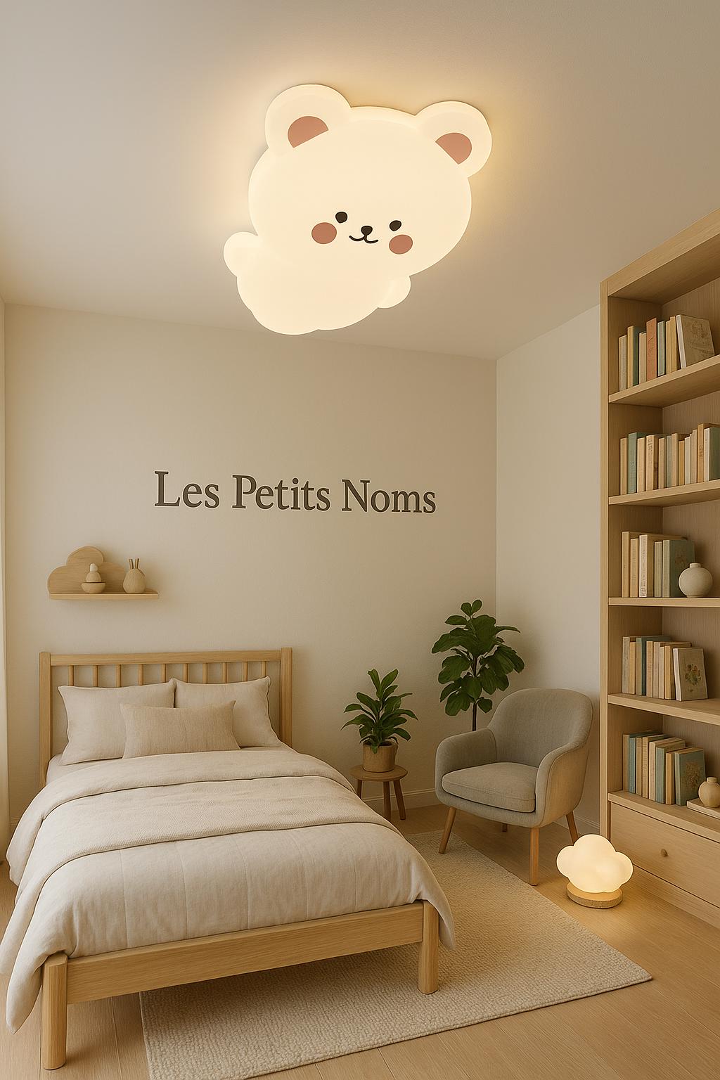 Plafonnier LED Ours Kawaii - Luminaire Enfant Nursery - Plafonnier Ours