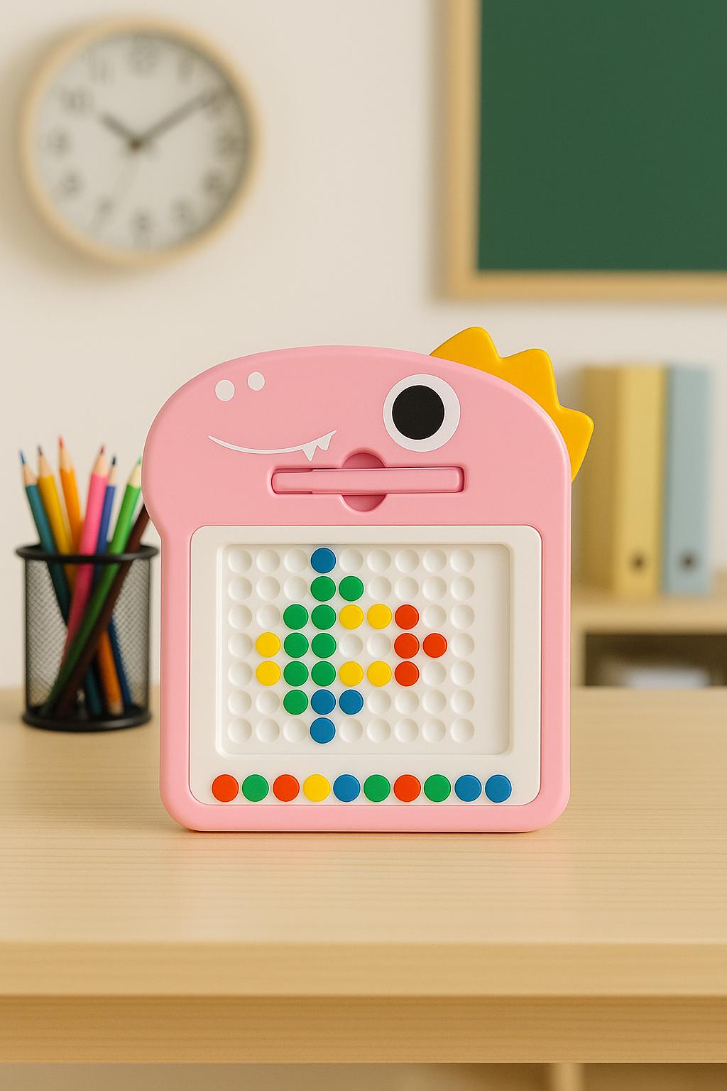 Tableau sensoriel magnétique – Activité calme – Motricité fine pour enfants – Jouet silencieux pour la rentrée