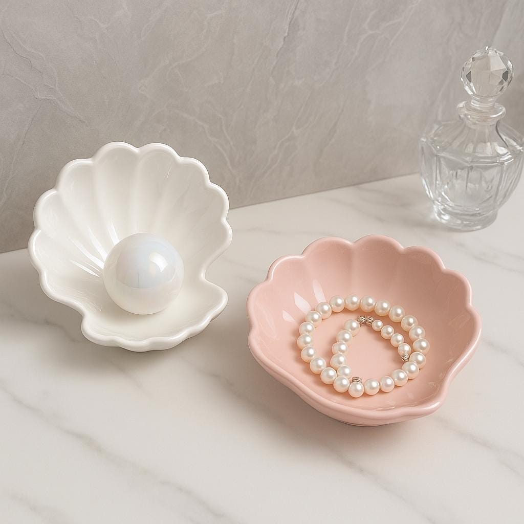 Porte-savon en céramique pastel rose poudré et sauge – Décoration de salle de bain bohème minimaliste, plateau de toilette cottage