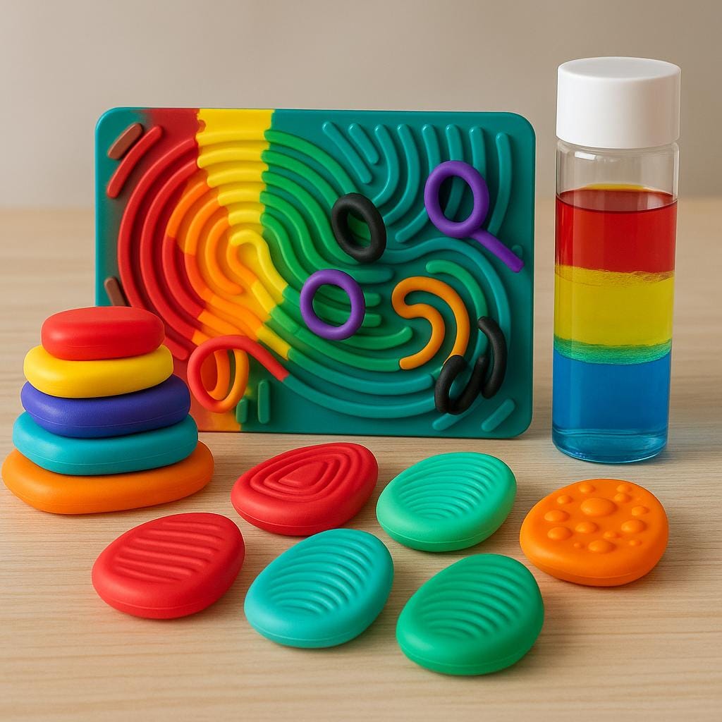 KIT SENSORIEL CALME ENFANTS | Soutien Émotionnel | Kit Calme Sensoriel