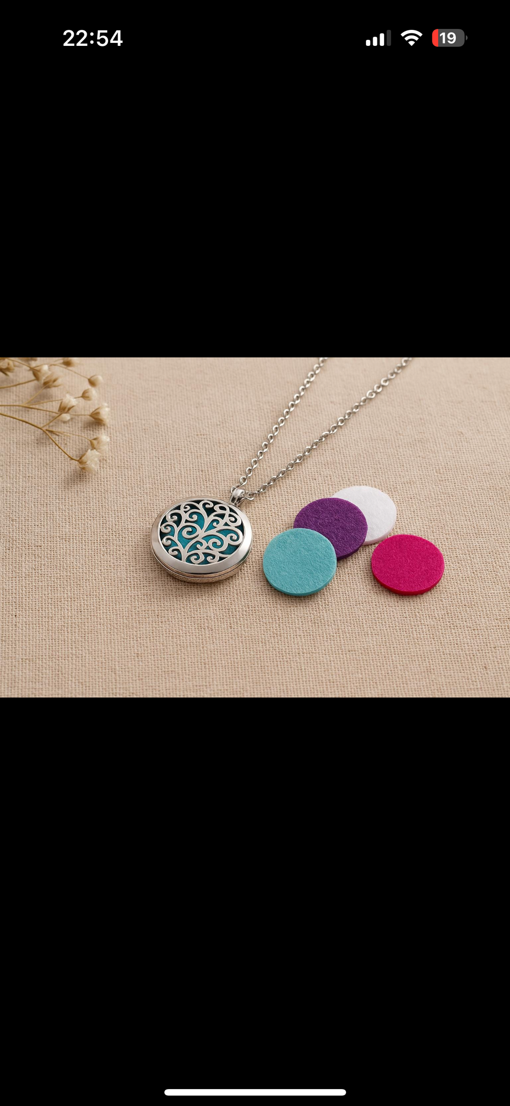 Essential Oil Diffuser Necklace - Tree of Life Aromatherapy Locket | Stainless Steel Scent Jewelry - Papicha H