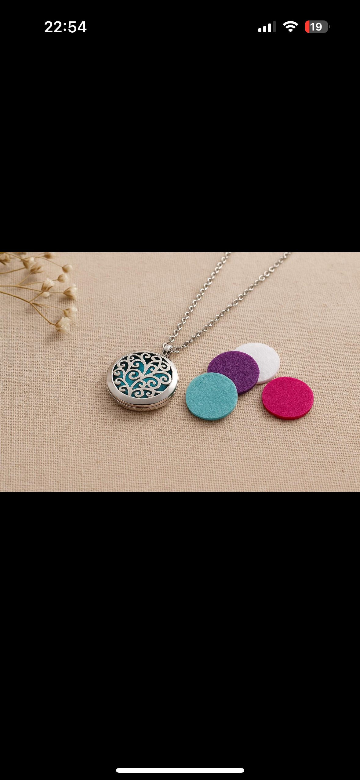 Essential Oil Diffuser Necklace - Tree of Life Aromatherapy Locket | Stainless Steel Scent Jewelry - Papicha H