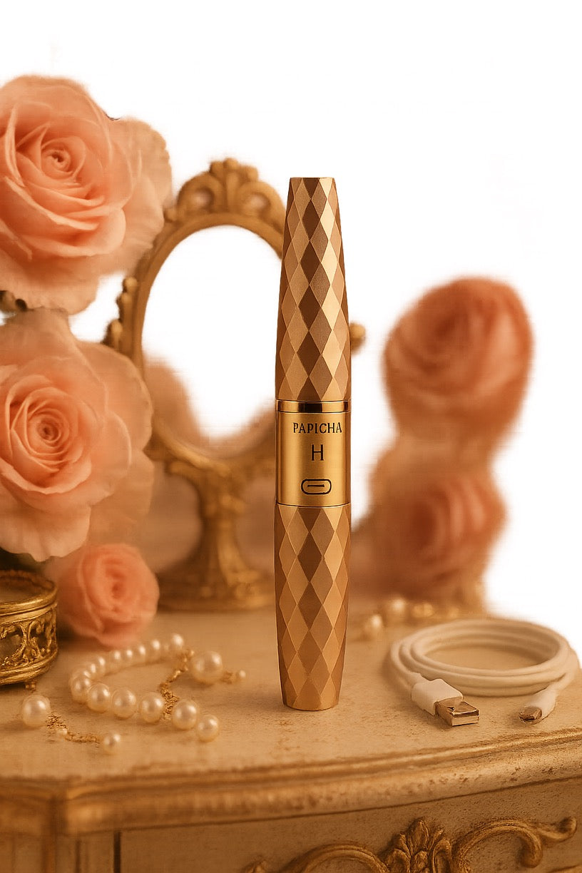 Heated Eyelash Curler Pen - Professional Long-Lasting Curl | No Damage Beauty Tool - Papicha H