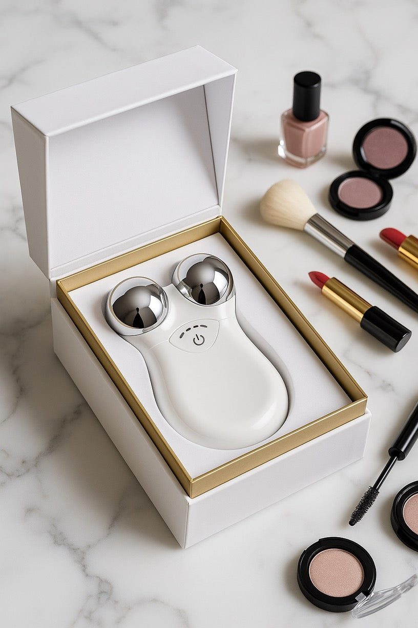 Microcurrent Facial Lifting Device - Professional Anti-Aging Sculpt & Glow | FDA Approved Beauty Tool - Papicha H