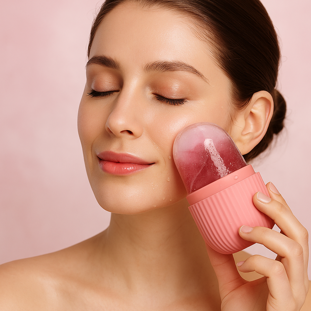 Reusable Ice Cube Facial - Cold Therapy Beauty Tool | Ice Face Therapy Cube - Papicha H