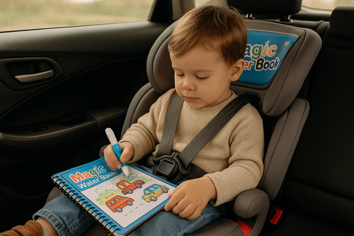 Magic Water Drawing Book | Livre Coloriage Magique à l'Eau - Jeu Éducatif Enfants 3-8 ans | Educational Kids Toy 3-8 years