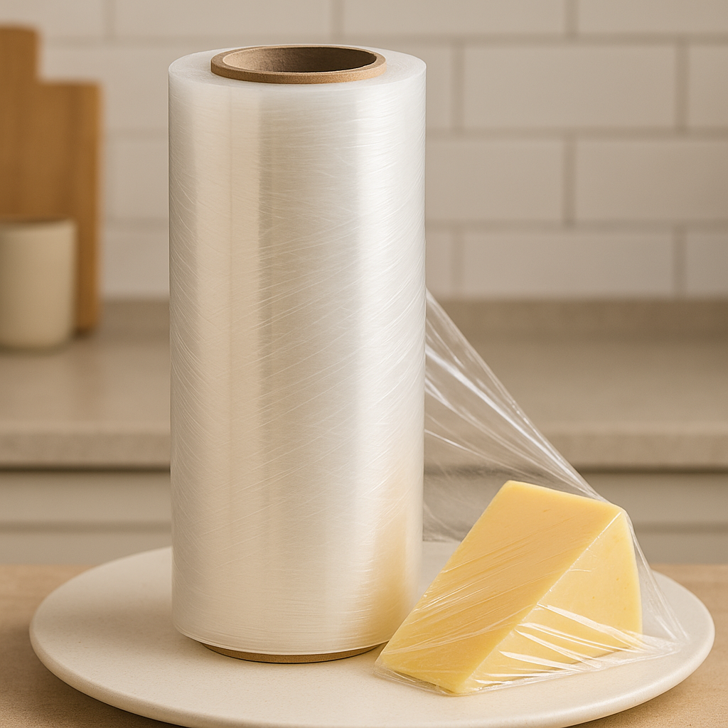 Professional Cling Film 300m - Ultra Fresh Food Preservation Wrap | Commercial Kitchen Plastic Film - Papicha H
