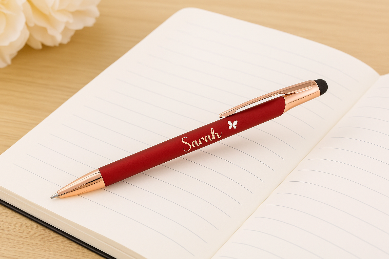 STYLO TACTILE GRAVÉ | Set Multicolore Personnalisé | Stylet tactile
