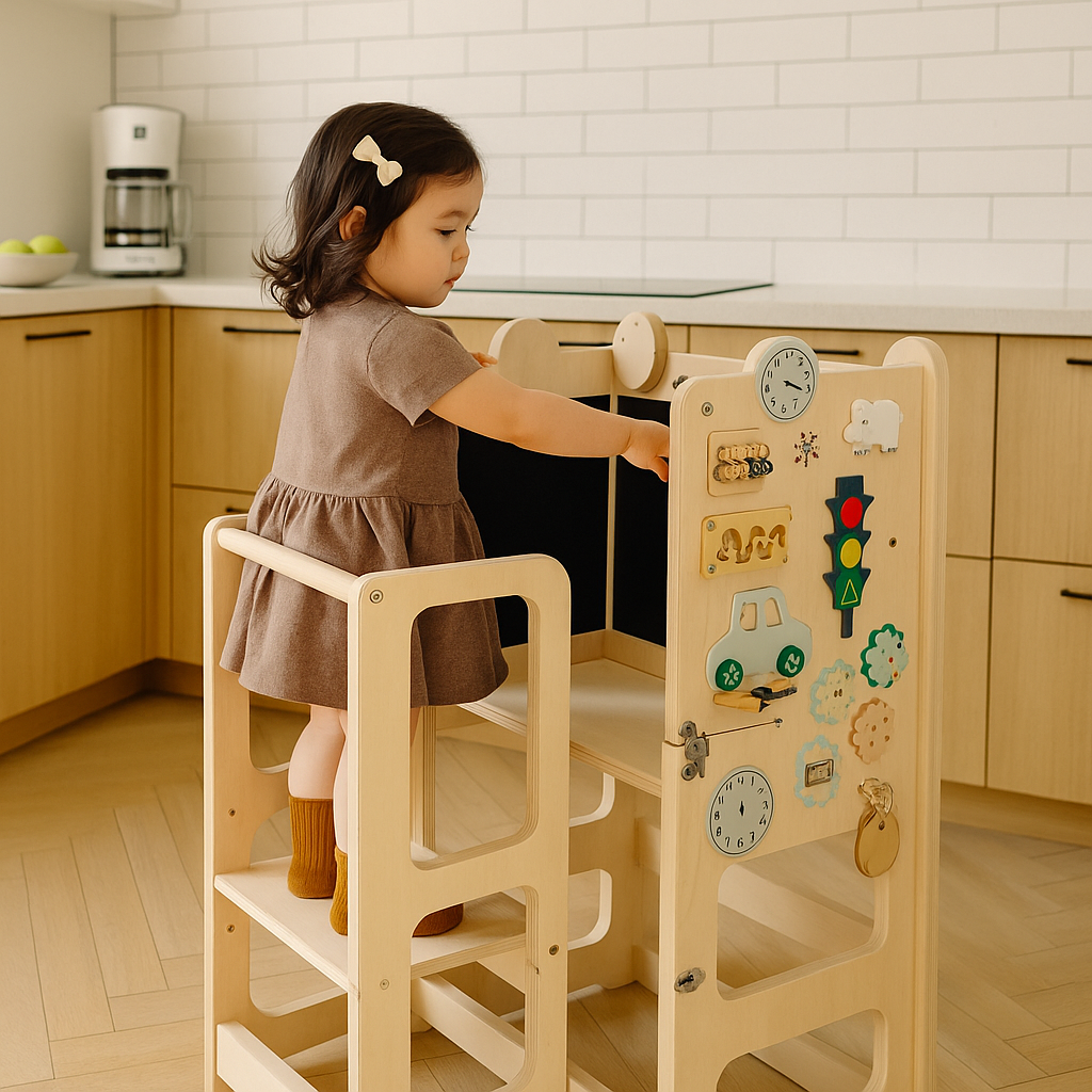 Tour en bois ergonomique pour enfant/ Kids