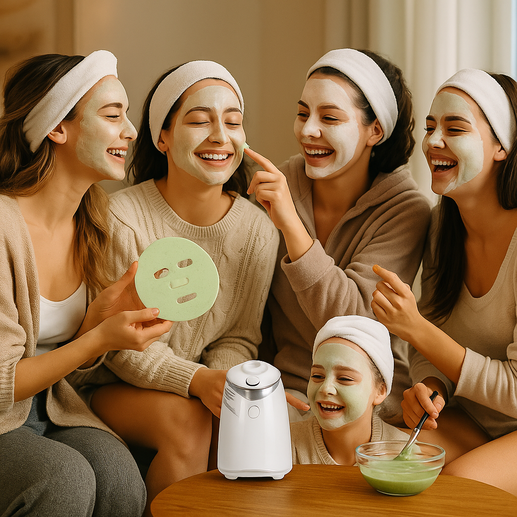 DIY Fruit Face Mask Maker - Natural Glow in 5 Minutes | Fresh Skincare Beauty Device - Papicha H
