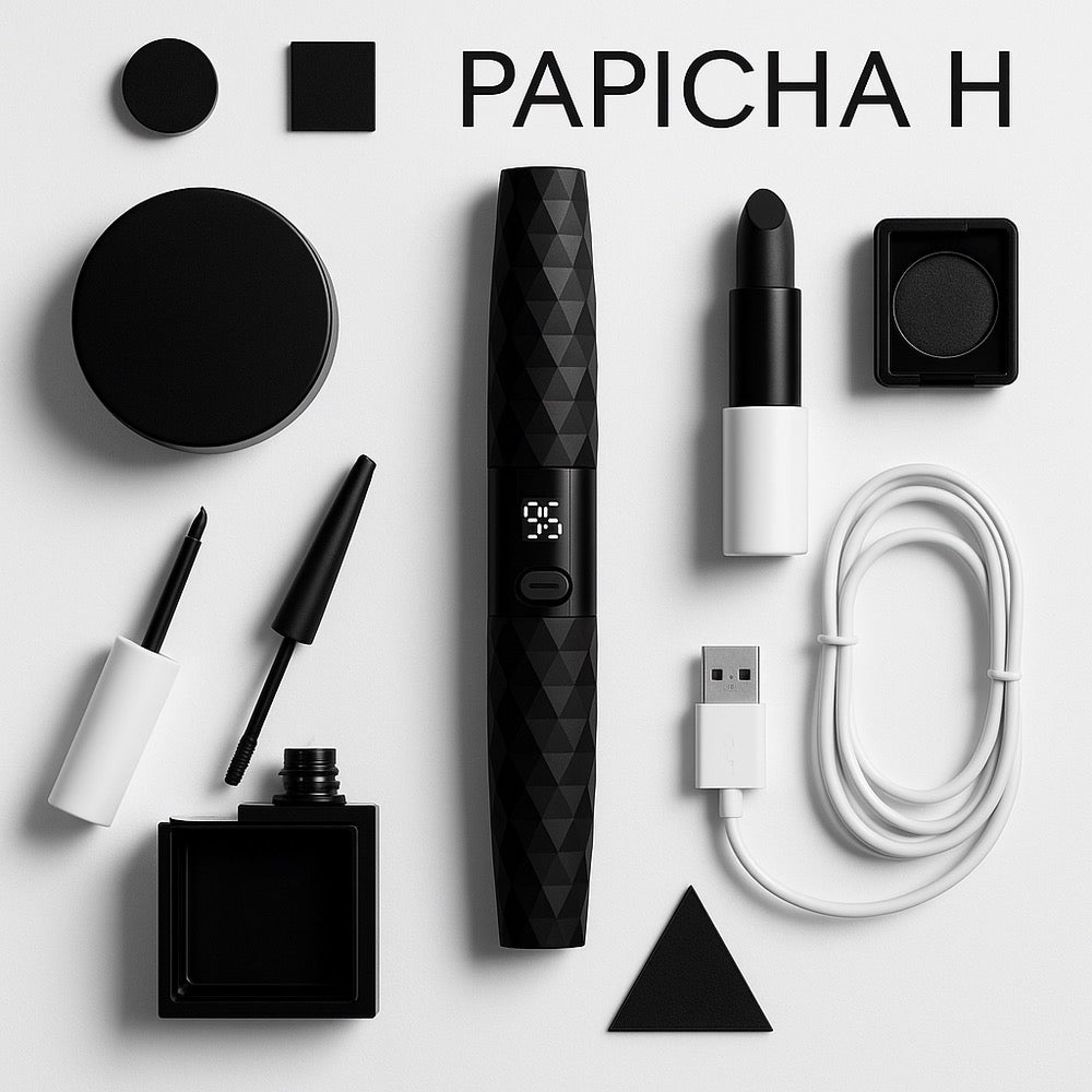 Heated Eyelash Curler Pen - Professional Long-Lasting Curl | No Damage Beauty Tool - Papicha H