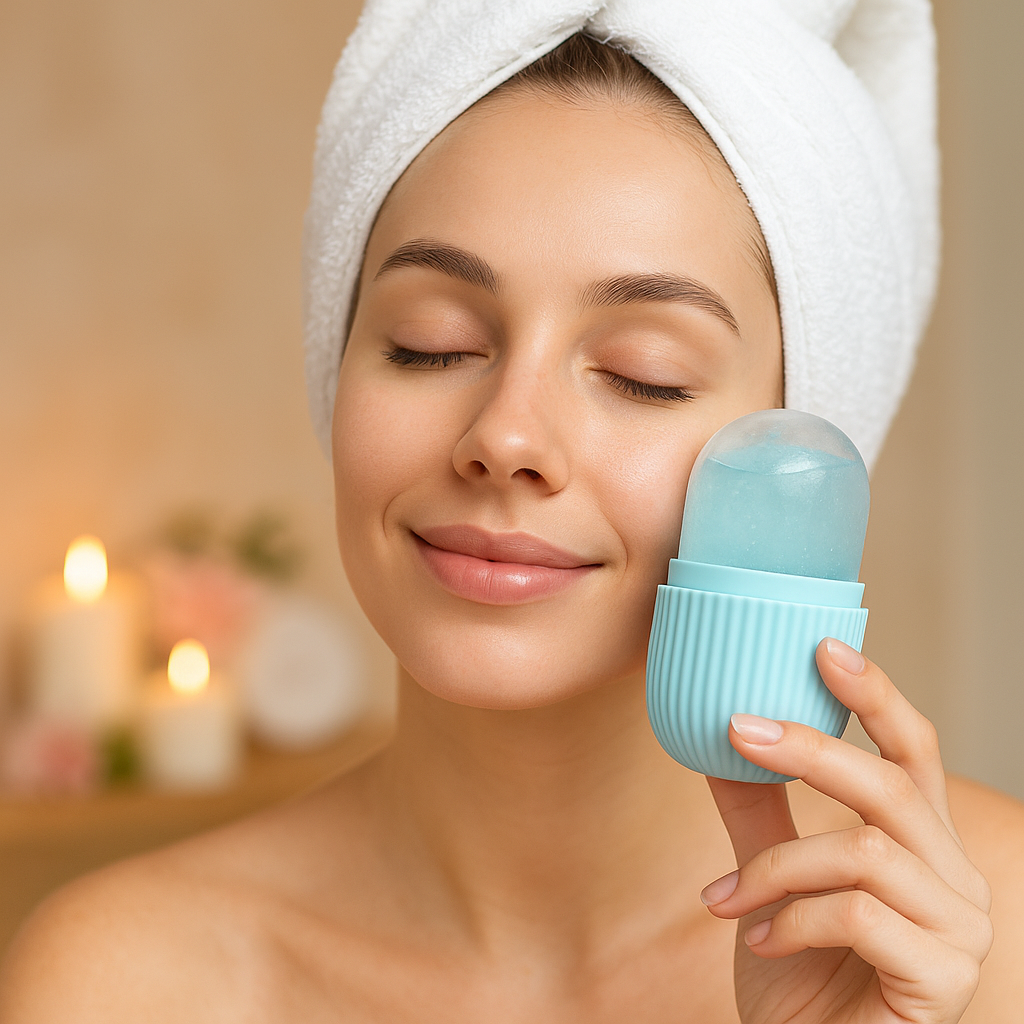 Reusable Ice Cube Facial - Cold Therapy Beauty Tool | Ice Face Therapy Cube - Papicha H