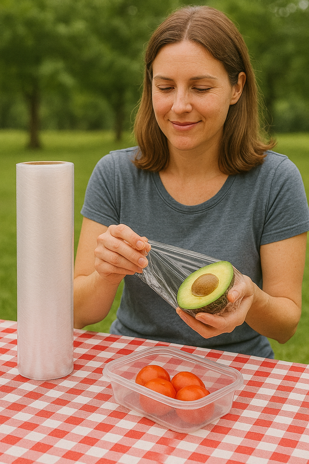 Professional Cling Film 300m - Ultra Fresh Food Preservation Wrap | Commercial Kitchen Plastic Film - Papicha H