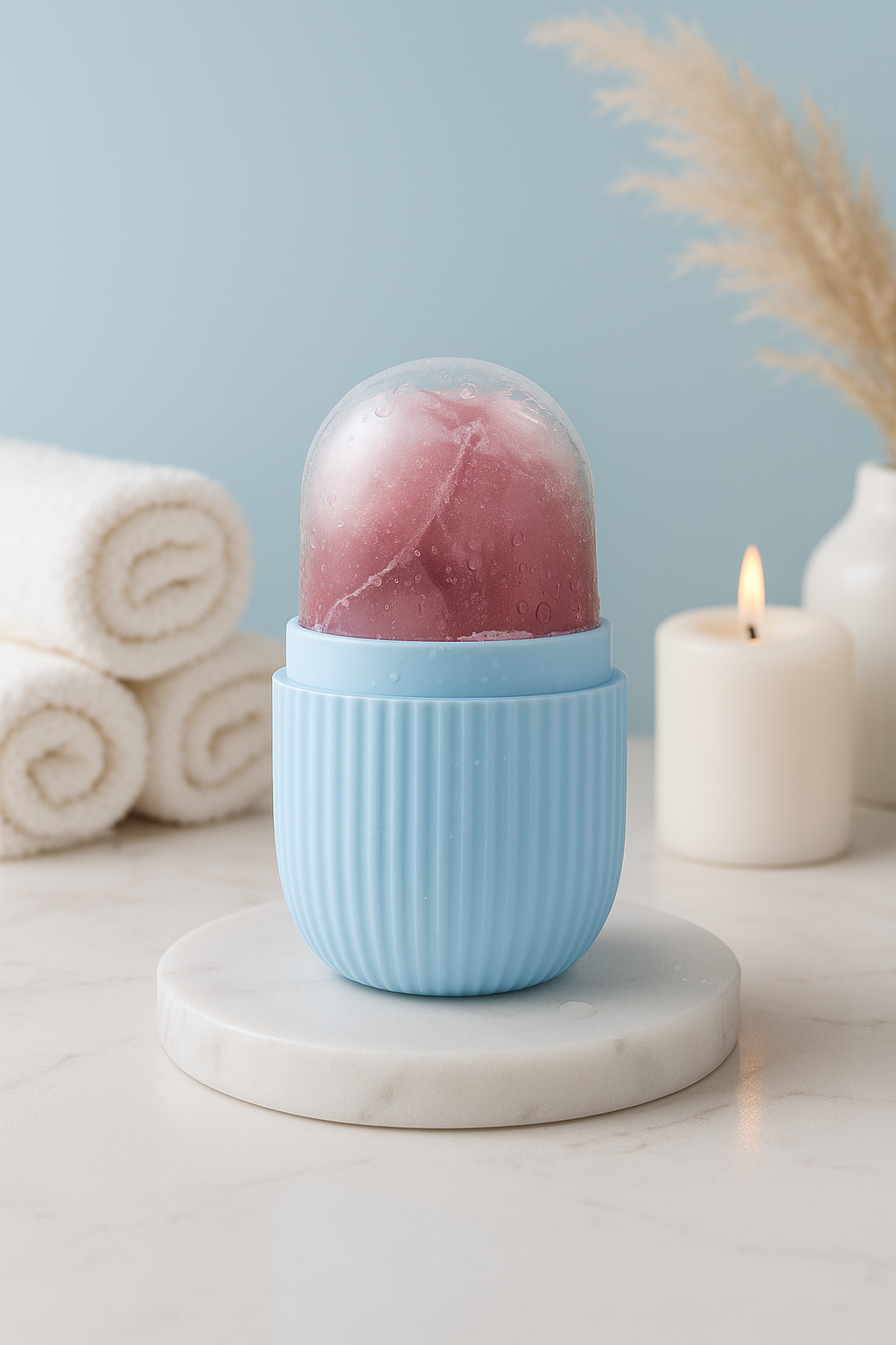 Reusable Ice Cube Facial - Cold Therapy Beauty Tool | Ice Face Therapy Cube - Papicha H