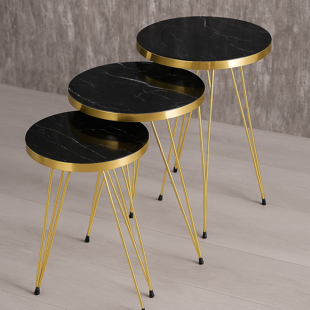SET 3 CHAISES ROTIN DESIGN | Boho Minimaliste Naturel | Rattan Chairs PAPICHA H