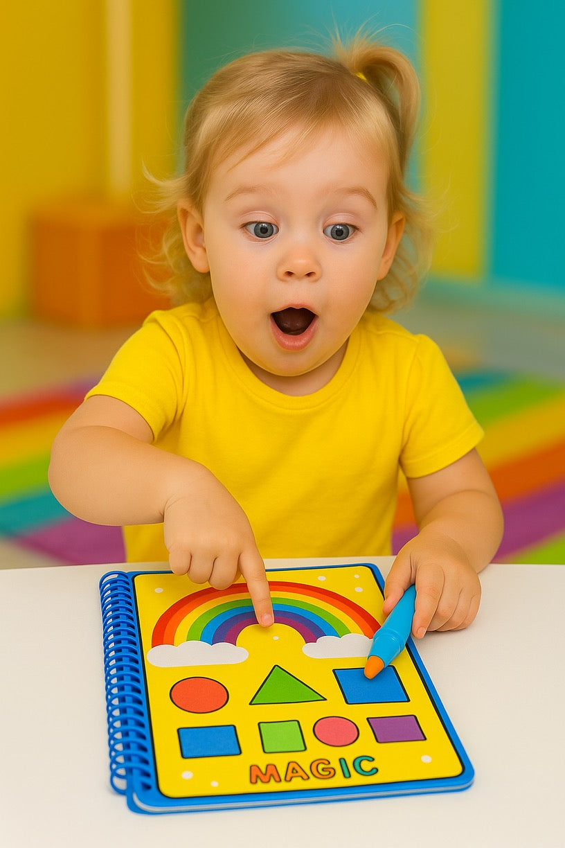 Magic Water Drawing Book | Livre Coloriage Magique à l'Eau - Jeu Éducatif Enfants 3-8 ans | Educational Kids Toy 3-8 years