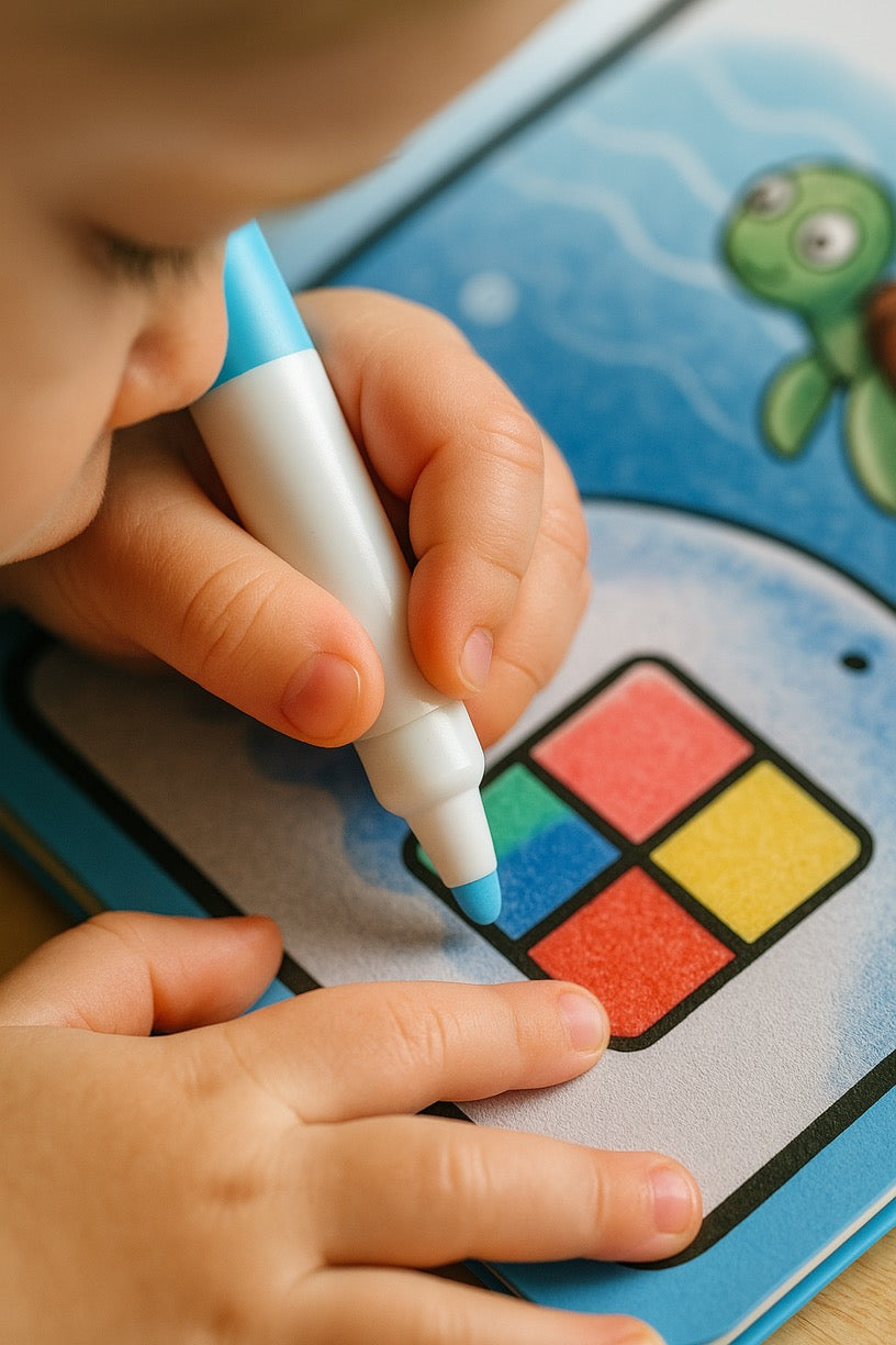 Magic Water Drawing Book | Livre Coloriage Magique à l'Eau - Jeu Éducatif Enfants 3-8 ans | Educational Kids Toy 3-8 years