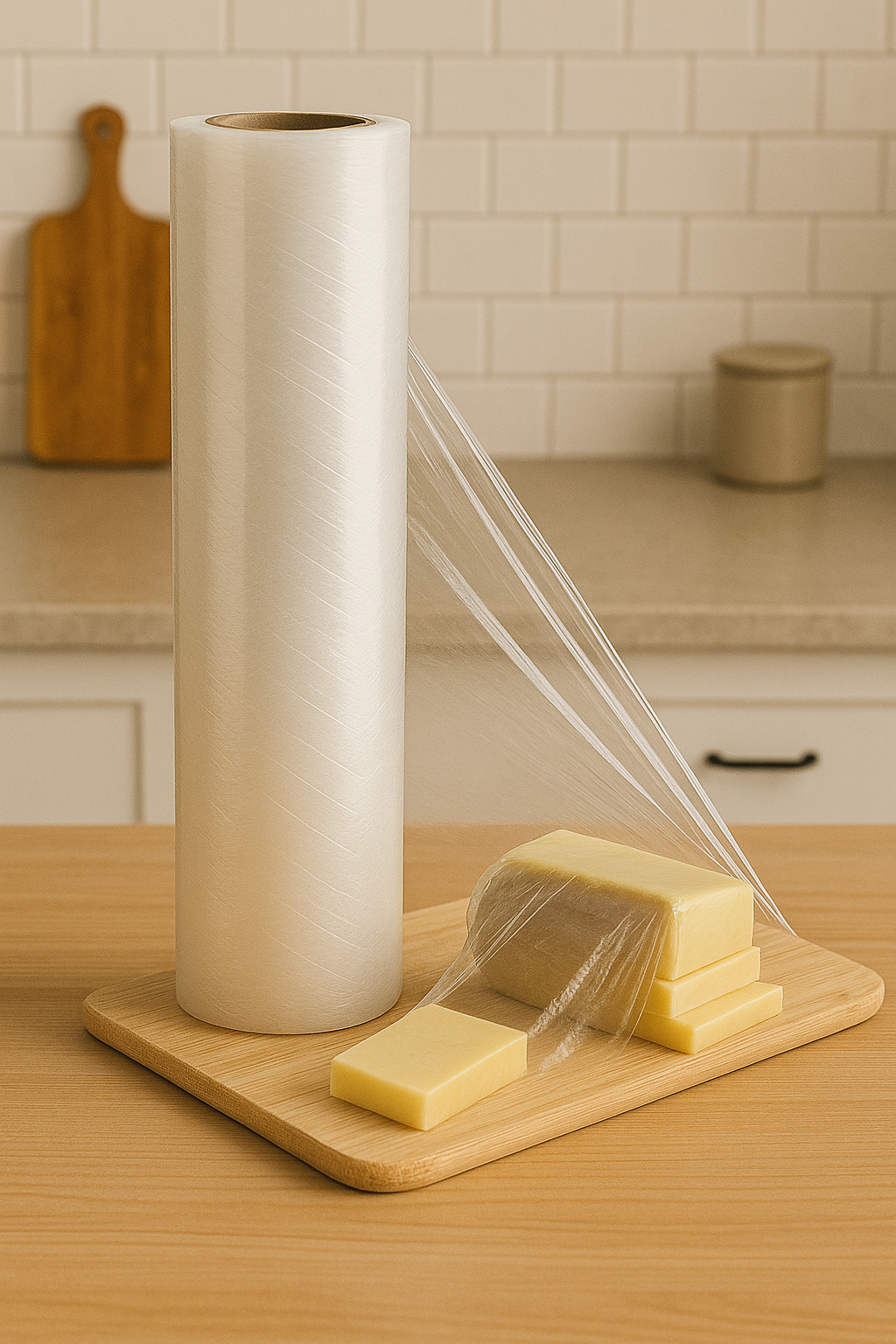 Professional Cling Film 300m - Ultra Fresh Food Preservation Wrap | Commercial Kitchen Plastic Film - Papicha H