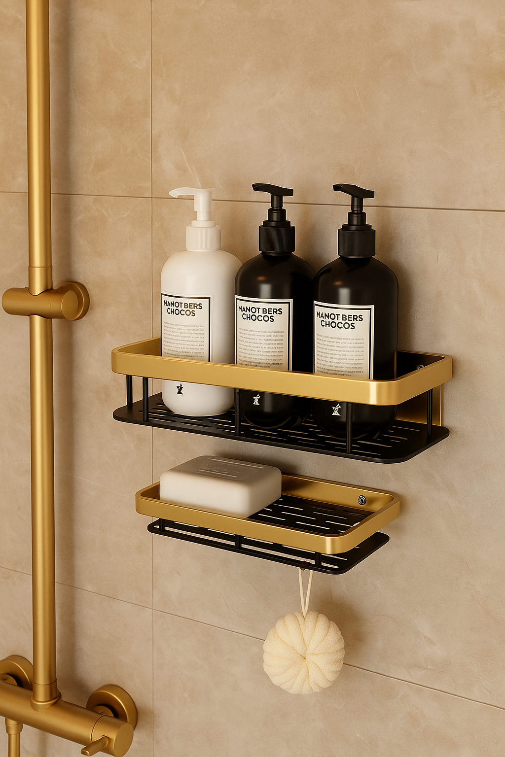 Porte-Accessoires Douche Premium Waterproof |Premium Waterproof Shower Caddy