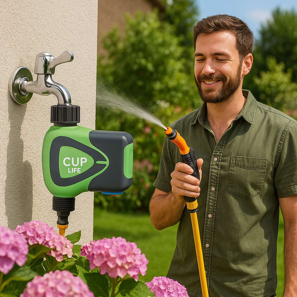 Programmateur d'Arrosage Automatique avec Minuteur | Eau de jardin intelligente 
