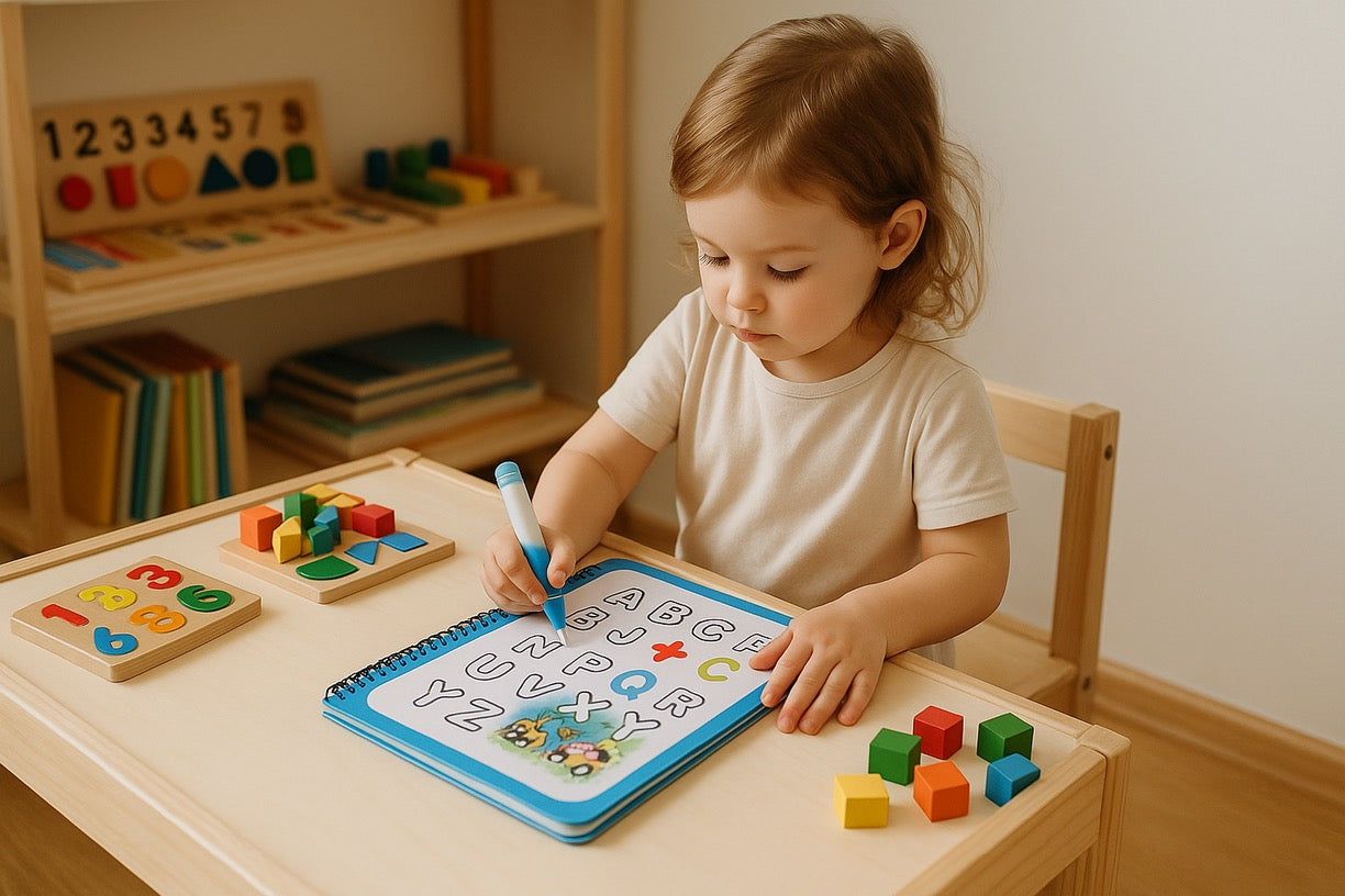 Magic Water Drawing Book | Livre Coloriage Magique à l'Eau - Jeu Éducatif Enfants 3-8 ans | Educational Kids Toy 3-8 years