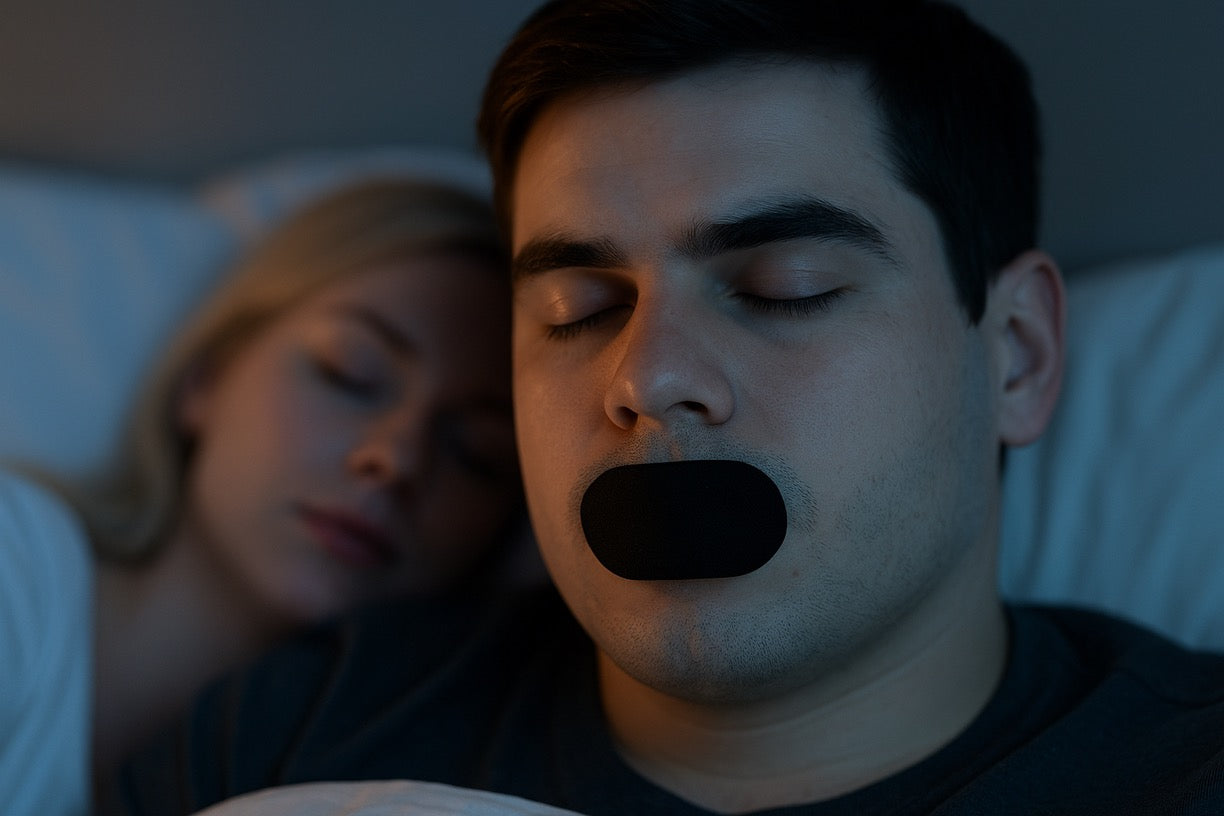 Anti-Snoring Mouth Tape Strips - Breathable Sleep Aid | Relaxing Tape for Better Sleep - Papicha H