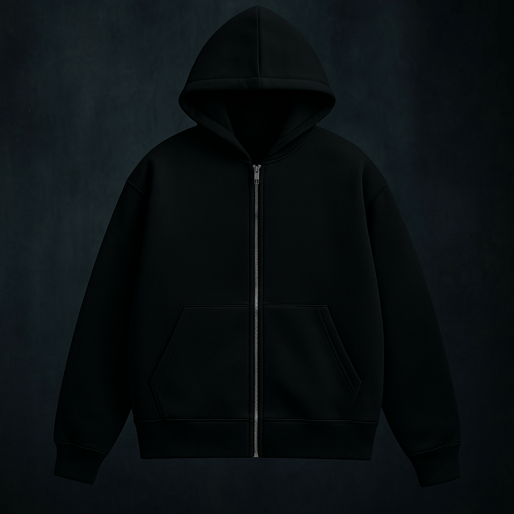 Hoodie with Integrated Backpack - Black Gray Oversized Streetwear | 2-in-1 Innovation Hoodie - Papicha H