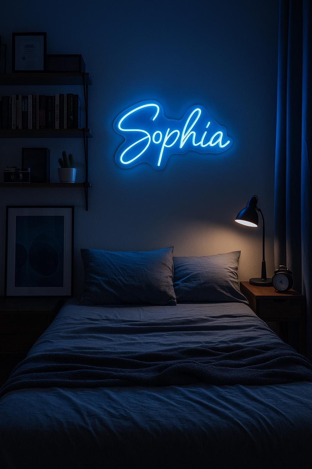 Custom Neon Name Sign for Teens – Personalized LED Light Wall Decor for Bedroom