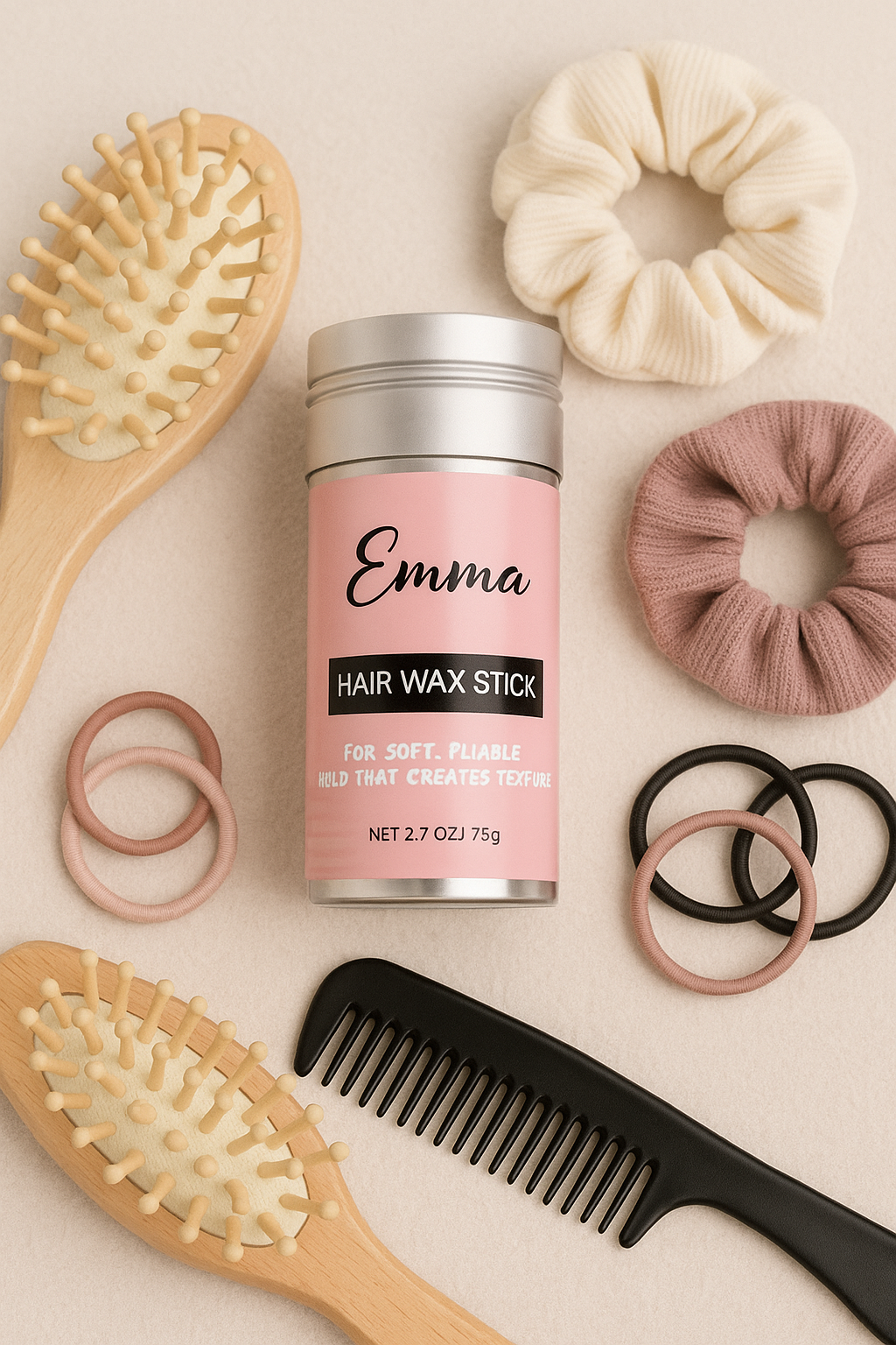 Custom Hair Wax Stick - Professional Styling with Natural Shine | Personalized Hair Care - Papicha H