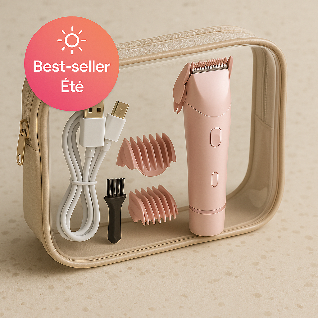 Épilateur Électrique Waterproof Premium –  Waterproof Electric Trimmer – Smoothness & Precision