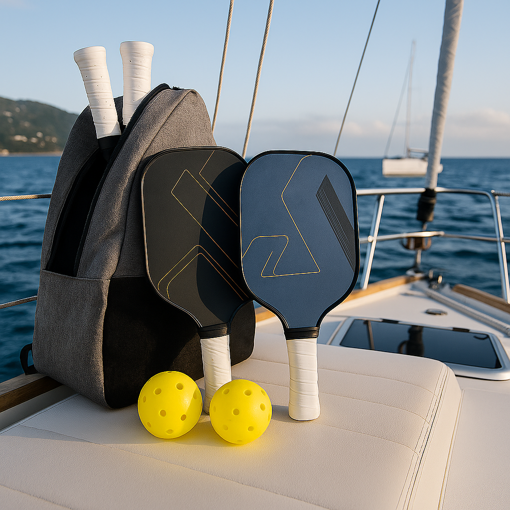 Ensemble de pickleball - 2 raquettes, 2 balles et sac de transport 