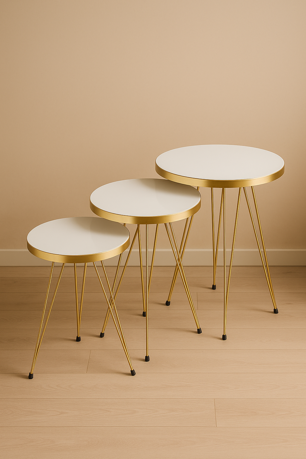 SET 3 CHAISES ROTIN DESIGN | Boho Minimaliste Naturel | Rattan Chairs PAPICHA H