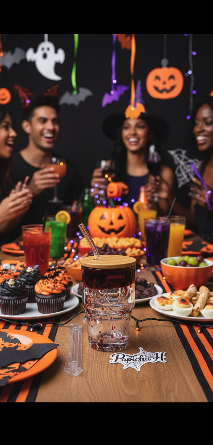 Tumbler Halloween Effet Sang Édition Limitée | Blood Drip Halloween Tumbler Limited Edition