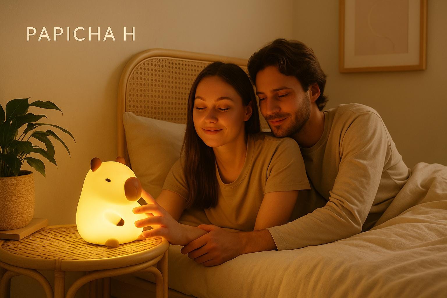 Veilleuse LED Capybara Tactile | Veilleuse LED Capybara - Lampe tactile spongieuse 