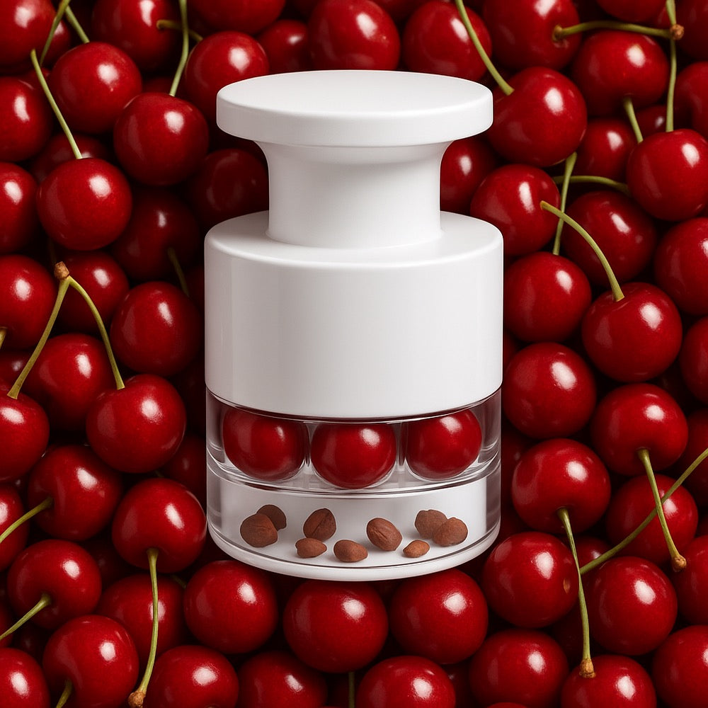 Dénoyauteur Cerises 7 Trous Rapide | Presse-dénoyauteur à cerises 7 trous - Cuisine Facile 