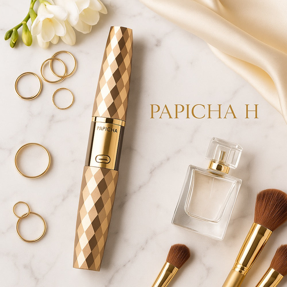 Heated Eyelash Curler Pen - Professional Long-Lasting Curl | No Damage Beauty Tool - Papicha H