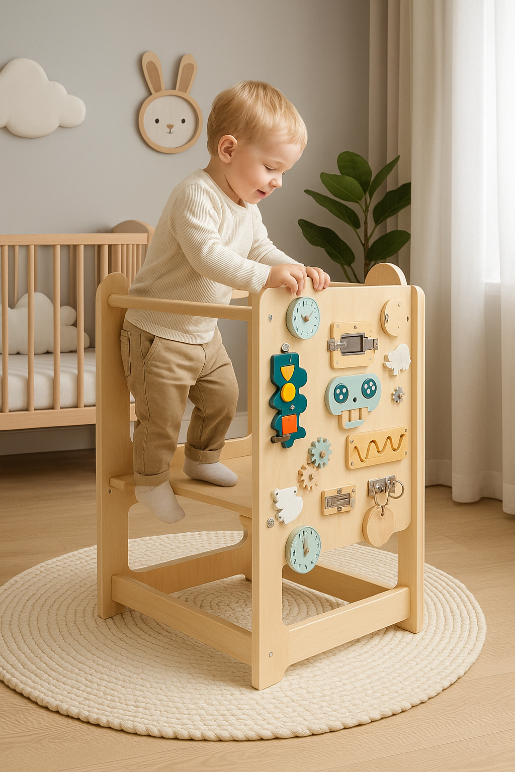 Tour en bois ergonomique pour enfant/ Kids