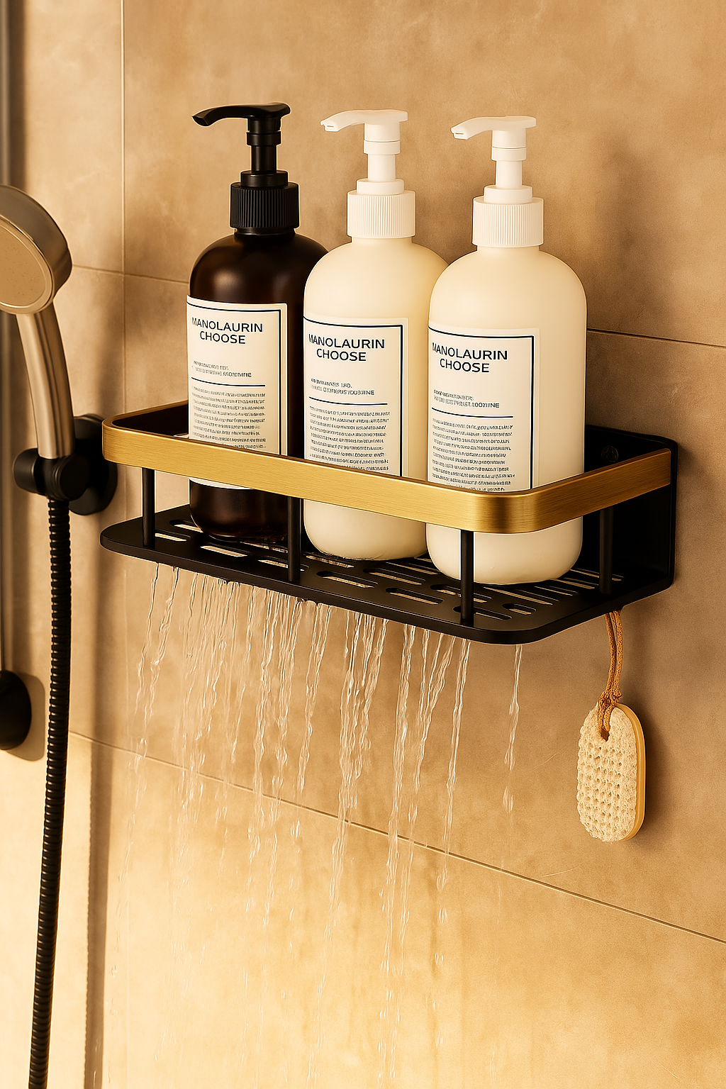 Porte-Accessoires Douche Premium Waterproof |Premium Waterproof Shower Caddy