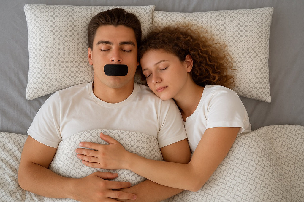 Anti-Snoring Mouth Tape Strips - Breathable Sleep Aid | Relaxing Tape for Better Sleep - Papicha H