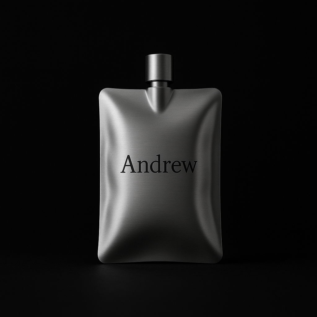 Luxury Stainless Steel Hip Flask 150ml - Premium Minimalist Design | Gentleman Accessory - Papicha H