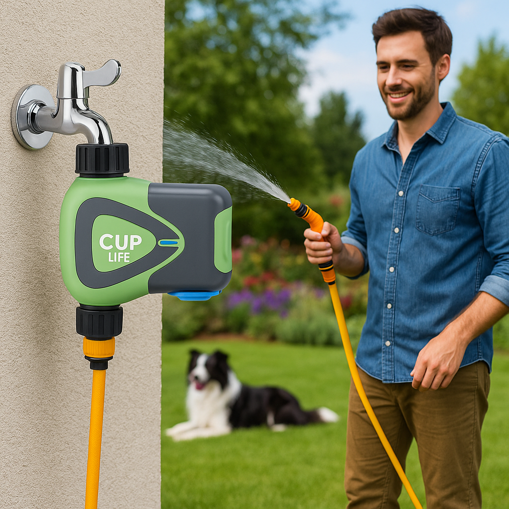 Programmateur d'Arrosage Automatique avec Minuteur | Eau de jardin intelligente 