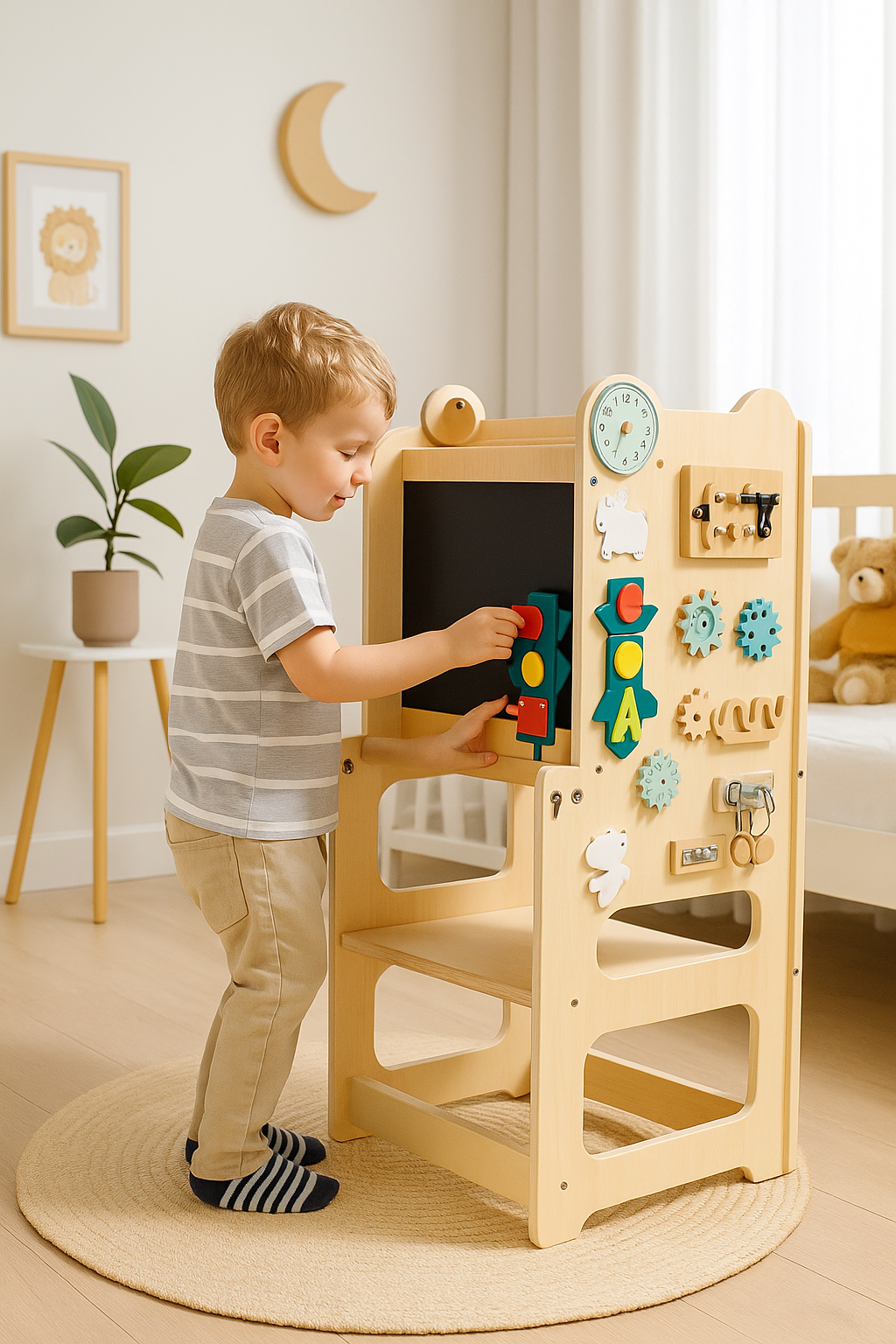 Tour en bois ergonomique pour enfant/ Kids