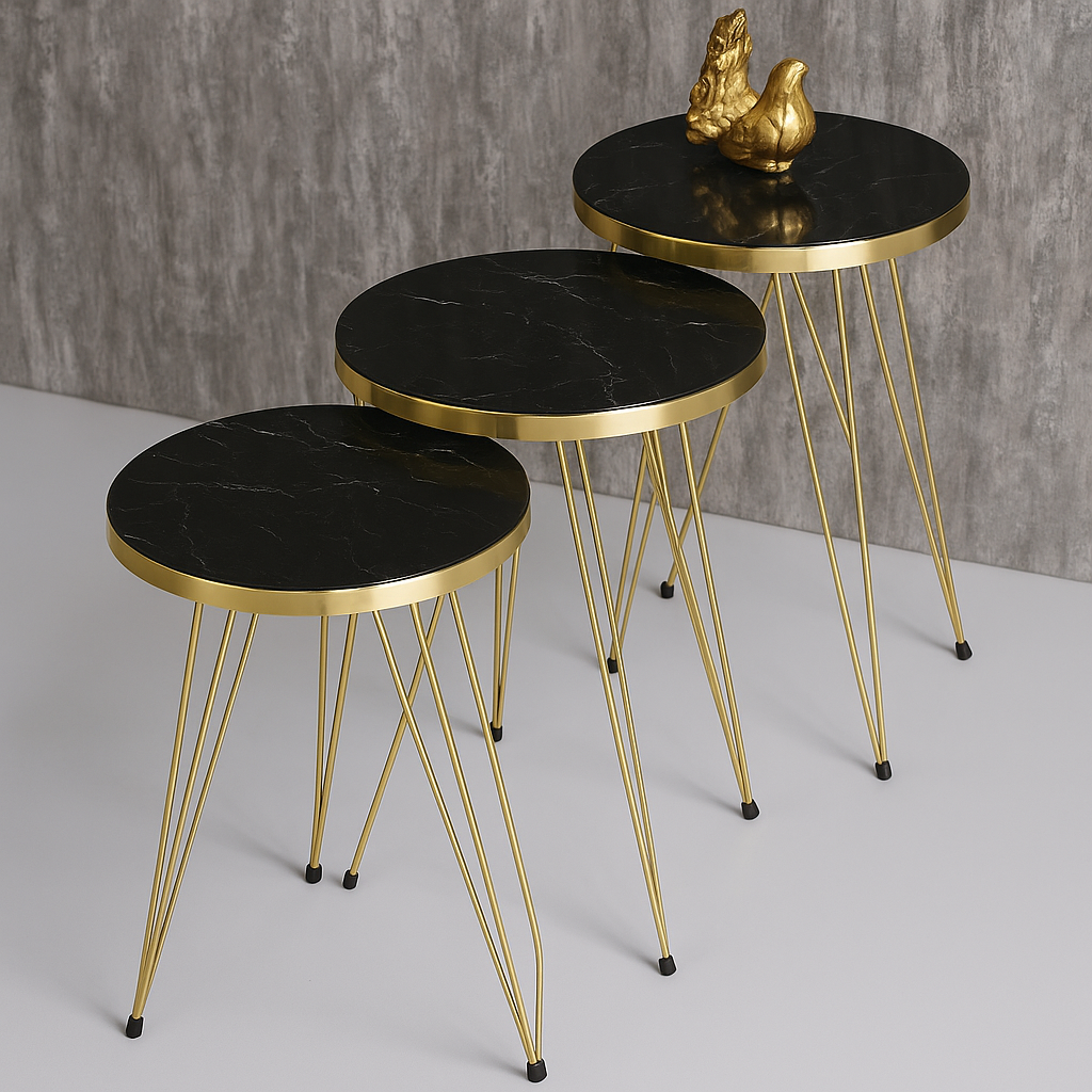 SET 3 CHAISES ROTIN DESIGN | Boho Minimaliste Naturel | Rattan Chairs PAPICHA H