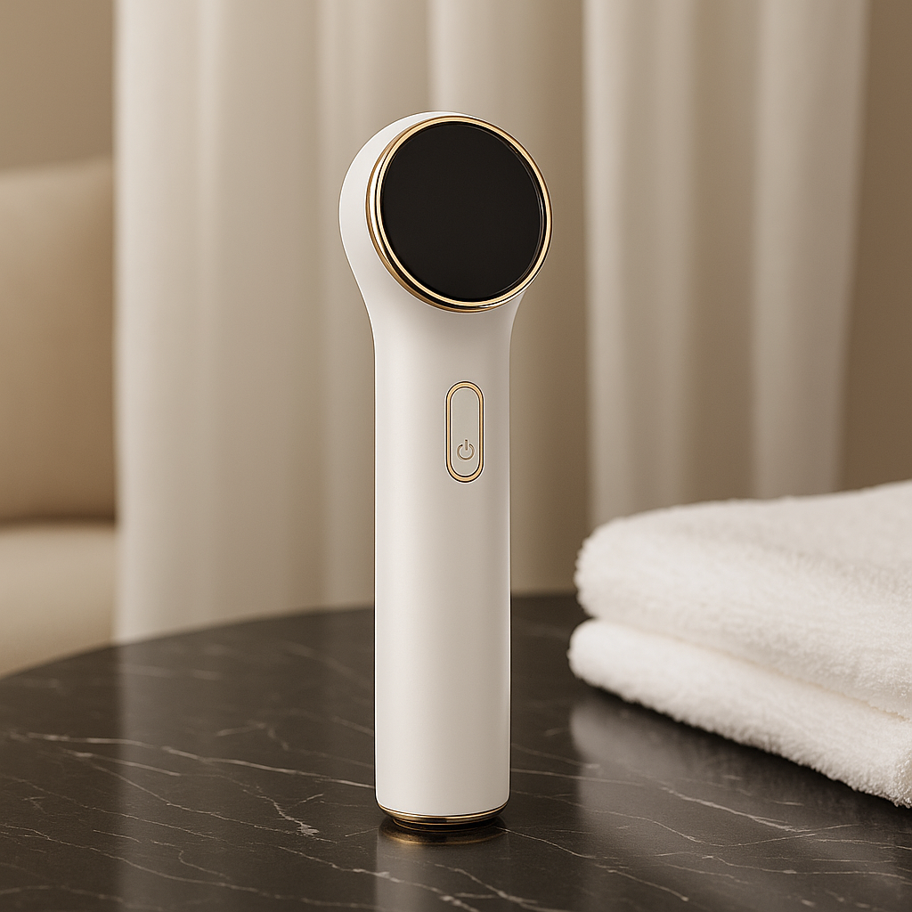 Appareil de beauté visage chaud et froid – 2 modes LED pour lifting et décongestionnant | Appareil professionnel pour le visage – Papicha H 