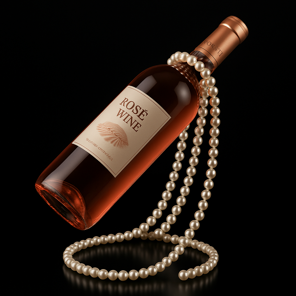 Wine Bottle Necklace Holder - Hands-Free Chic Accessory | Party Wine Carrier - Papicha H