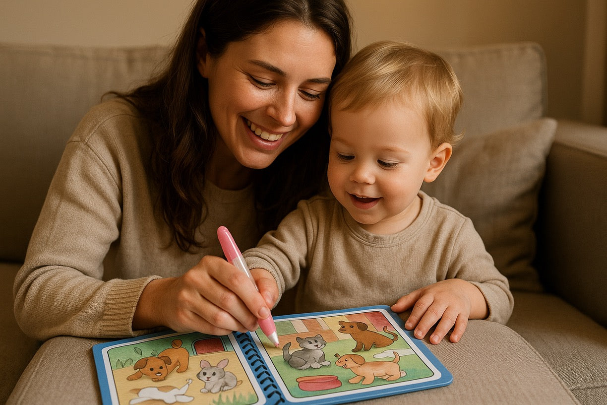 Magic Water Drawing Book | Livre Coloriage Magique à l'Eau - Jeu Éducatif Enfants 3-8 ans | Educational Kids Toy 3-8 years