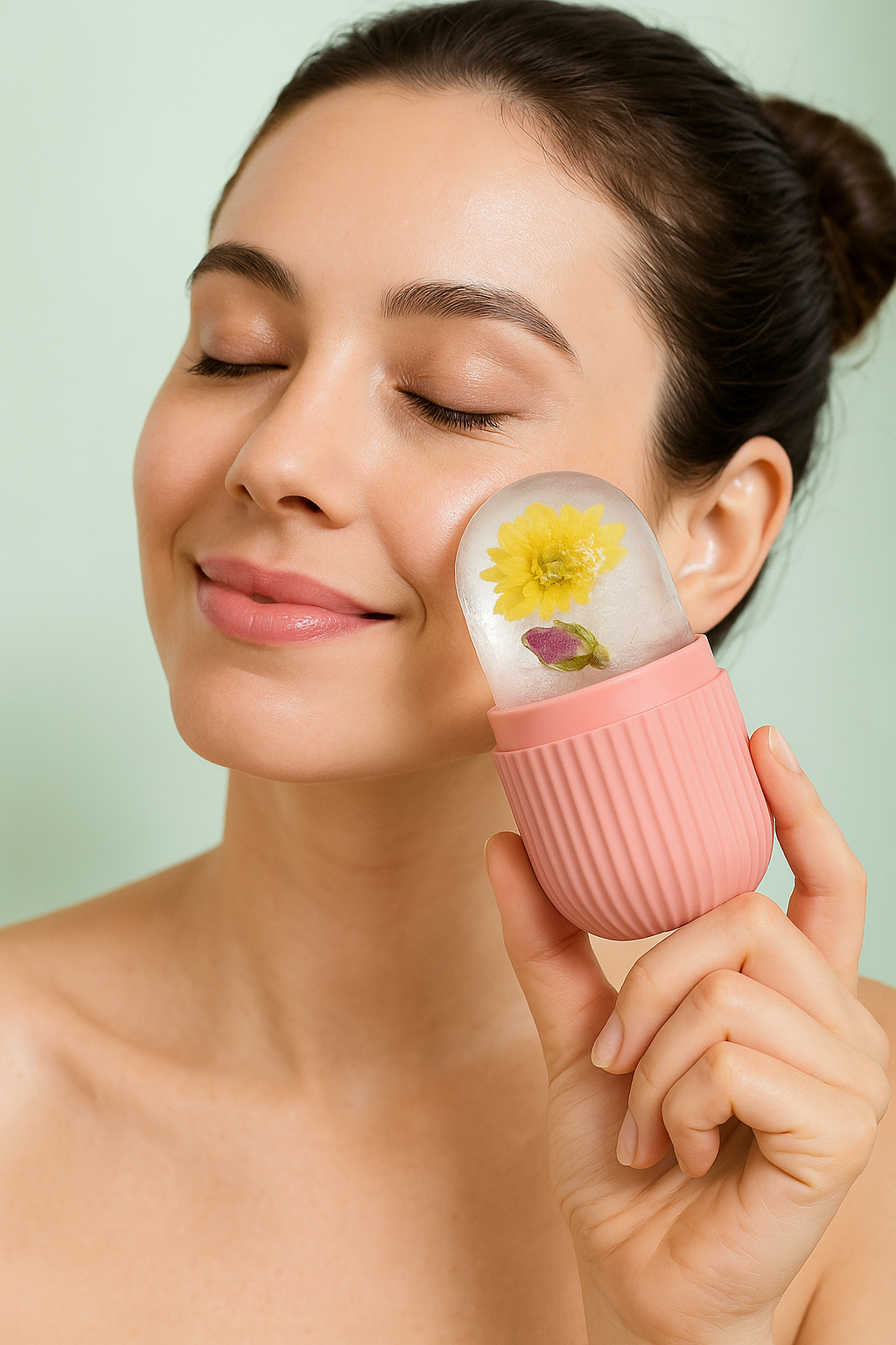 Reusable Ice Cube Facial - Cold Therapy Beauty Tool | Ice Face Therapy Cube - Papicha H