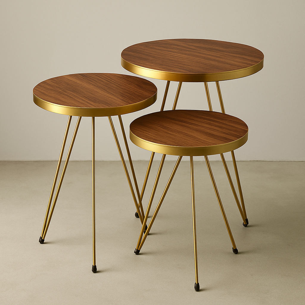 SET 3 CHAISES ROTIN DESIGN | Boho Minimaliste Naturel | Rattan Chairs PAPICHA H