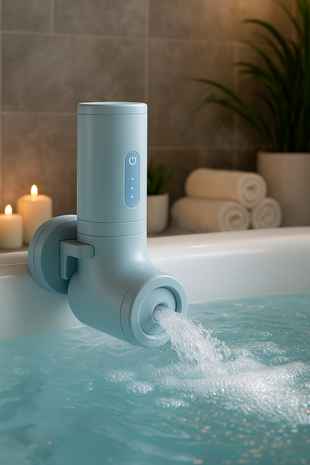 Luxury Bath Spa Transformer - Instant Jacuzzi Bubble System | Home Spa Experience - Papicha H
